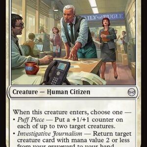 Marvel's Spider-Man - 6 - Daily Bugle Reporters - Common - W - Non-foil (Front)