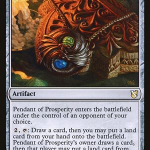 Commander 2019 - 56 - Pendant of Prosperity - Rare - C - Non-foil (Front)