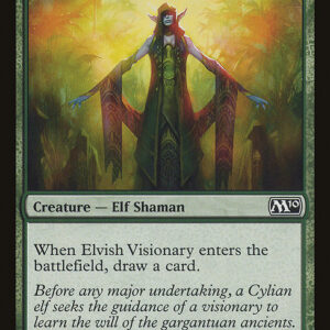 Magic 2010 - 178 - Elvish Visionary - Common - G - Non-foil (Front)