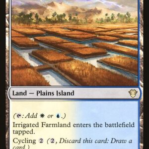 Commander 2020 - 282 - Irrigated Farmland - Rare - C - Non-foil (Front)