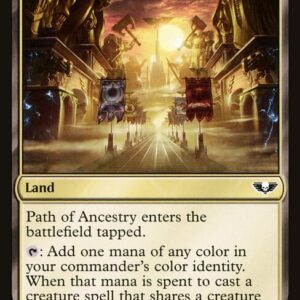 Warhammer 40,000 Commander - 287 - Path of Ancestry - Common - C - Non-foil (Front)