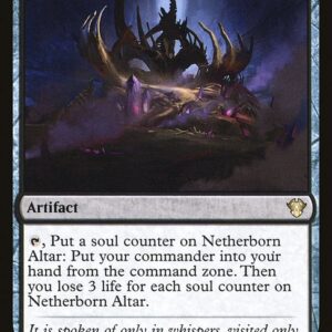 Commander 2020 - 45 - Netherborn Altar - Rare - B - Non-foil (Front)