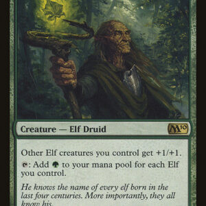 Magic 2010 - 176 - Elvish Archdruid - Rare - G - Non-foil (Front)