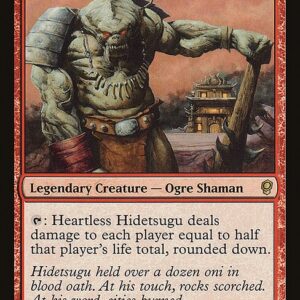The List - CNS-144 - Heartless Hidetsugu - Rare - R - Non-foil (Front)