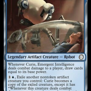 Fallout - 30 - Curie, Emergent Intelligence - Rare - U - Non-foil (Front)