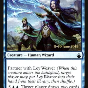 Battlebond Promos - 22s - Lore Weaver - Uncommon - U - Foil - Datestamped Promo (Front)