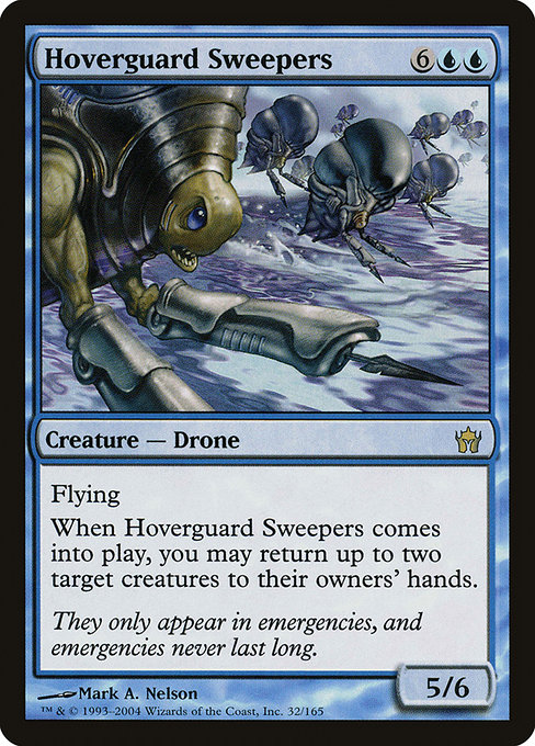 Fifth Dawn - 32 - Hoverguard Sweepers - Rare - U - Non-foil (Front)