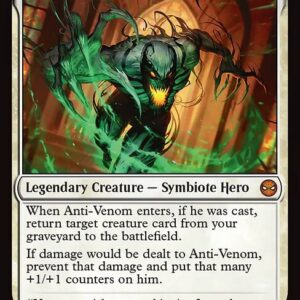 Marvel's Spider-Man - 1 - Anti-Venom, Horrifying Healer - Mythic - W - Non-foil (Front)