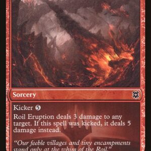 Zendikar Rising - 389 - Roil Eruption - Common - R - Foil - Promo (Front)