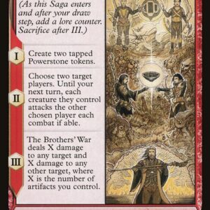 The Brothers' War Commander - 22 - The Brothers' War - Rare - R - Non-foil (Front)