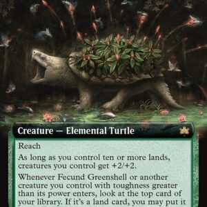 Bloomburrow - 362 - Fecund Greenshell - Rare - G - Foil (Front)