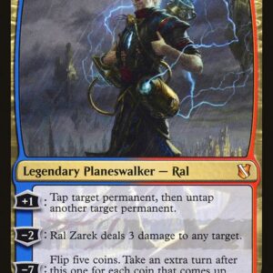 Commander 2019 - 198 - Ral Zarek - Mythic - UR - Non-foil (Front)