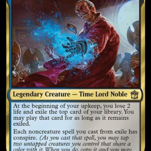 Doctor Who - 150 - Rassilon, the War President - Rare - UB - Foil (Front)