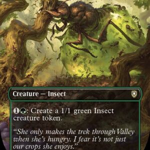 Bloomburrow Commander - 80 - Ant Queen - Rare - G - Foil (Front)