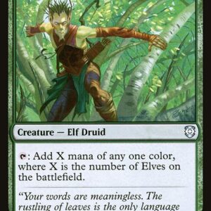 Kaldheim Commander - 79 - Wirewood Channeler - Uncommon - G - Non-foil (Front)
