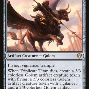 Commander 2021 - 79 - Triplicate Titan - Rare - C - Non-foil (Front)