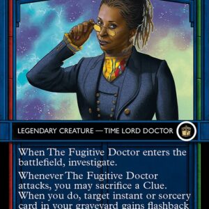 Doctor Who - 541 - The Fugitive Doctor - Rare - RG - Foil (Front)