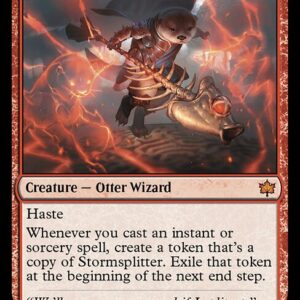 Bloomburrow - 154 - Stormsplitter - Mythic - R - Non-foil (Front)