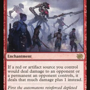 The Brothers' War Promos - 139p - Mechanized Warfare - Rare - R - Non-foil - Promo (Front)