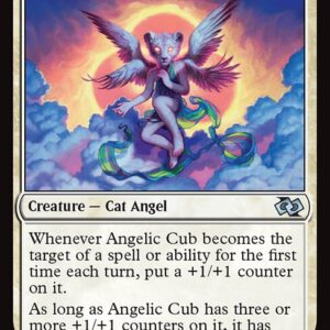 Foundations Jumpstart - 163 - Angelic Cub - Uncommon - W - Non-foil (Front)