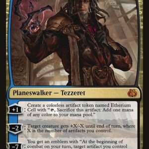 Aether Revolt - 137 - Tezzeret the Schemer - Mythic - UB - Non-foil (Front)