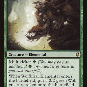 Conspiracy - 182 - Wolfbriar Elemental - Rare - G - Non-foil (Front)
