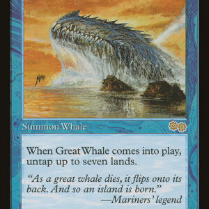 Urza's Saga - 77 - Great Whale - Rare - U - Non-foil (Front)