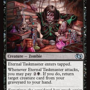 Foundations Jumpstart - 117 - Eternal Taskmaster - Uncommon - B - Non-foil (Front)