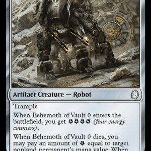 Fallout - 127 - Behemoth of Vault 0 - Uncommon - C - Non-foil (Front)