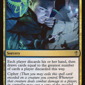 Commander 2016 - 229 - Whispering Madness - Rare - UB - Non-foil (Front)
