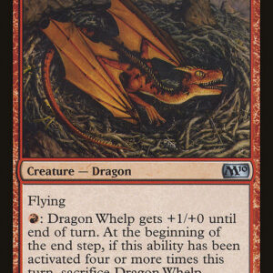 Magic 2010 - 133 - Dragon Whelp - Uncommon - R - Non-foil (Front)