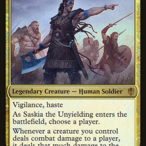 Commander 2016 - 41 - Saskia the Unyielding - Mythic - Multi - Foil (Front)