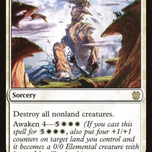 Zendikar Rising Commander - 19 - Planar Outburst - Rare - W - Non-foil (Front)