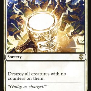 New Capenna Commander - 15 - Damning Verdict - Rare - W - Non-foil (Front)