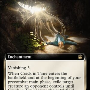 Doctor Who - 927 - Crack in Time - Rare - W - Foil (Front)