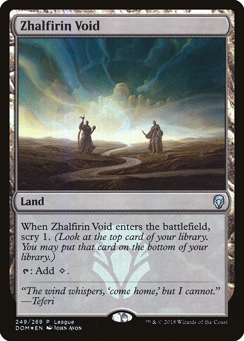 Dominaria Promos - 249 - Zhalfirin Void - Uncommon - C - Foil - Promo (Front)