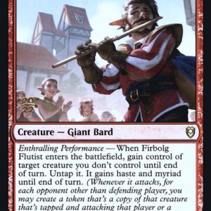 Battle for Baldur's Gate Promos - 174s - Firbolg Flutist - Rare - R - Foil - Datestamped Promo (Front)