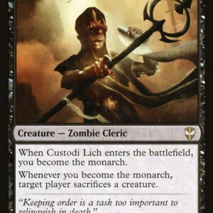 New Capenna Commander - 244 - Custodi Lich - Rare - B - Non-foil (Front)
