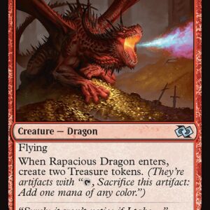 Foundations Jumpstart - 588 - Rapacious Dragon - Uncommon - R - Non-foil (Front)