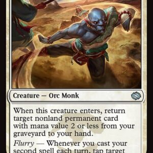 Tarkir: Dragonstorm - 34 - Wayspeaker Bodyguard - Uncommon - W - Non-foil (Front)