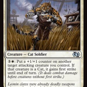 Foundations Jumpstart - 211 - Ingenious Leonin - Uncommon - W - Non-foil (Front)