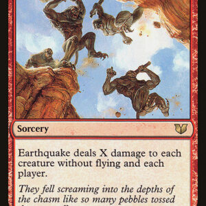 Commander 2015 - 152 - Earthquake - Rare - R - Non-foil (Front)
