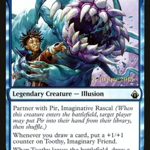 Battlebond Promos - 12s - Toothy, Imaginary Friend - Rare - U - Foil - Datestamped Promo (Front)