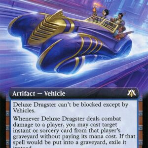 March of the Machine Commander - 108 - Deluxe Dragster - Rare - U - Non-foil (Front)