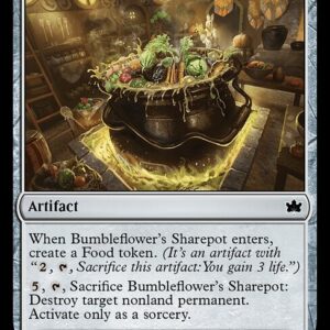 Bloomburrow - 244 - Bumbleflower's Sharepot - Common - C - Foil (Front)