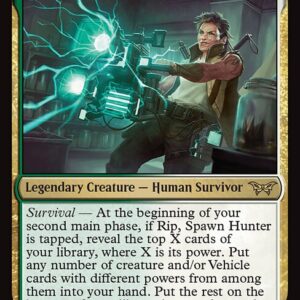 Duskmourn: House of Horror - 228 - Rip, Spawn Hunter - Rare - WG - Non-foil (Front)