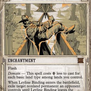 Breaking News - 4 - Leyline Binding - Mythic - W - Non-foil (Front)