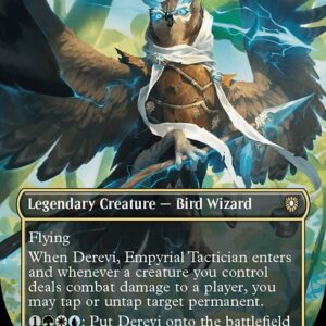 Bloomburrow Commander - 87 - Derevi, Empyrial Tactician - Rare - Multi - Non-foil (Front)