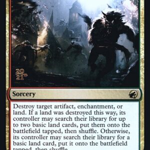 Innistrad: Midnight Hunt Promos - 219s - Dire-Strain Rampage - Rare - RG - Foil - Datestamped Promo (Front)