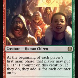 Marvel's Spider-Man - 126 - Cheering Crowd - Rare - RG - Non-foil (Front)